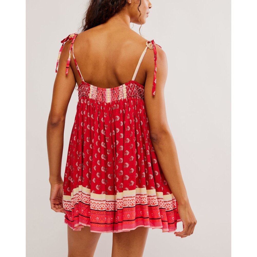 FREE PEOPLE Rule The World Romper / Ruby Combo - Picture 3 of 7